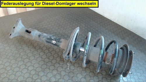 Federbein vorn rechts bmw - vorn,
