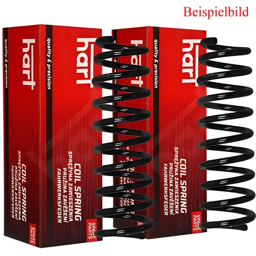 Hart fahrwerksfeder - 2x,